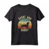Breve Regalo Vintage con Bassotto Divertente Weiner Dog Maglietta - Ideale per Amanti dei Cani - Cool Tee Retro con Colori Unici