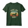 Breve Regalo Vintage con Bassotto Divertente Weiner Dog Maglietta - Ideale per Amanti dei Cani - Cool Tee Retro con Colori Unici