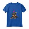 Shirt Cane con Cuore Dolce Yorkie Maglietta - Design Carino per Amanti dei Cani - Uomo Donna Bambino