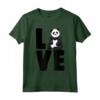 Love Pandas Tee Shirt Funny Women Bear Tee Panda Love Maglietta - Cute Animal Graphic T-shirt for Panda Lovers - Perfect Gift Idea