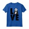 Love Pandas Tee Shirt Funny Women Bear Tee Panda Love Maglietta - Cute Animal Graphic T-shirt for Panda Lovers - Perfect Gift Idea