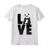 Love Pandas Tee Shirt Funny Women Bear Tee Panda Love Maglietta - Cute Animal Graphic T-shirt for Panda Lovers - Perfect Gift Idea