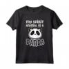 Panda Spirit Animal - Panda Love Maglietta per Bambini e Adulti - Regalo Divertente Compleanno