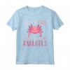 Donne Ragazze Salamandra Animale Esotico Axolotl Maglietta - Just A Girl Who Loves Axolotls - Ideale per gli Amanti degli Axolotl