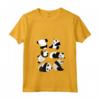 Donna Panda Bear Yoga - Maglietta Carino con Grafica Divertente - Ideale per Compleanno, Anniversario, Natale - Design Panda Yoga