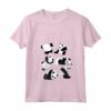 Donna Panda Bear Yoga - Maglietta Carino con Grafica Divertente - Ideale per Compleanno, Anniversario, Natale - Design Panda Yoga