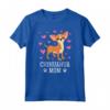 Maglietta Chihuahua per Donne e Ragazze - Ideale per Proprietari di Cani Chihuahua - Chihuahua Mamma Design
