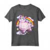 Llamacorn Unicorn Rainbow Alpaca Cute Rainbow Shirt Maglietta - Regalo Unico per Amanti degli Animali - Ideale per Feste in Pigiama o Viaggi di Ragazze