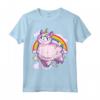 Llamacorn Unicorn Rainbow Alpaca Cute Rainbow Shirt Maglietta - Regalo Unico per Amanti degli Animali - Ideale per Feste in Pigiama o Viaggi di Ragazze