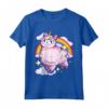 Llamacorn Unicorn Rainbow Alpaca Cute Rainbow Shirt Maglietta - Regalo Unico per Amanti degli Animali - Ideale per Feste in Pigiama o Viaggi di Ragazze