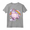 Llamacorn Unicorn Rainbow Alpaca Cute Rainbow Shirt Maglietta - Regalo Unico per Amanti degli Animali - Ideale per Feste in Pigiama o Viaggi di Ragazze