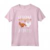 Pollo Galline Divertente La Donna Che Parla Ai Polli Maglietta - Ideale per Allevatori e Giardinieri Amanti dei Polli