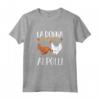 Pollo Galline Divertente La Donna Che Parla Ai Polli Maglietta - Ideale per Allevatori e Giardinieri Amanti dei Polli