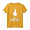 Duck Side - T-shirt Divertente per Amanti degli Animali - Regalo Unico per Compleanno, Natale e Altro