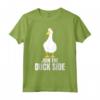 Duck Side - T-shirt Divertente per Amanti degli Animali - Regalo Unico per Compleanno, Natale e Altro