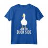 Duck Side - T-shirt Divertente per Amanti degli Animali - Regalo Unico per Compleanno, Natale e Altro