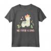 No Prob-llama - Divertente Maglietta con Lama - Ideale per gli Amanti degli Animali