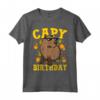 Capy Birthday Funny Capybara Animals Boys Girls Birthday Maglietta - Perfect Gift for Capybara Lovers