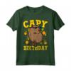 Capy Birthday Funny Capybara Animals Boys Girls Birthday Maglietta - Perfect Gift for Capybara Lovers
