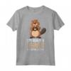 Costume Castoro - Maglietta Donna I'm Really A Castoro in Costume - Regalo Compleanno o Natale