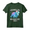 Big Sister Turtle 2023 Maglietta - Annuncio di Gravidanza per la Grande Sorella - Regalo Baby Shower Tartaruga per Nascite 2023