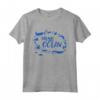 Save The Ocean Cleanup Reduce Waste Protect Animals Design Maglietta - Eco-Friendly Tee for Ocean Conservation and Marine Life Protection