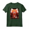 HapTiger Pixar Turning Red Scared Meilin Poster Maglietta - Official Turning Red Apparel for Men, Women, Boys, and Girls - Red Panda Friendship T-Shirt for Fans of the Movie