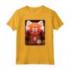 HapTiger Pixar Turning Red Scared Meilin Poster Maglietta - Official Turning Red Apparel for Men, Women, Boys, and Girls - Red Panda Friendship T-Shirt for Fans of the Movie