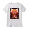 HapTiger Pixar Turning Red Scared Meilin Poster Maglietta - Official Turning Red Apparel for Men, Women, Boys, and Girls - Red Panda Friendship T-Shirt for Fans of the Movie