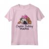 Bulldog Inglese Mama - Cute Bully Dog Mom Funny Girls Maglietta - Ideale come Regalo per Natale, Festa della Mamma o Compleanno