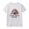 Bulldog Inglese Mama - Cute Bully Dog Mom Funny Girls Maglietta - Ideale come Regalo per Natale, Festa della Mamma o Compleanno