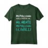 Maglietta Cavalli Frase Divertente - Regalo Amanti Animali - Maglia a Manica con Scritte Ironiche sui Cani - Marca HapTiger