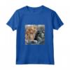 HapTiger T-Shirt Maglietta - Design Gattino e Kraken - Regalo per Amanti degli Animali e Gatti