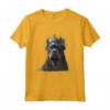 HapTiger Maglietta Rottweiler Dog Lover - Rottie Portrait per Amanti dei Cani e degli Animali - Acquerello Cani