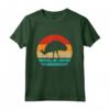 Emu Retro Vintage Animali Australiani Maglietta - Design Unico in Stile Retrò per Amanti degli Uccelli