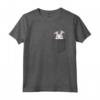 Coniglietto/Rabbit Pocket - T-shirt Maglietta Pasqua Bunny - Regalo Natale Compleanno Ragazzi e Ragazze