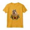 Foca Regalo Girasoli - Divertente Maglietta da Donna con Stampa di Girasoli - Ideale per Compleanni e Natale