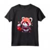 Bambino Animale San Valentino - Amante del Panda Rosso Maglietta Carino per la Festa degli Innamorati - Ideale per Regali Divertenti