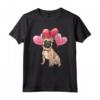 San Valentino Regalo Frenchie Palloncini Bulldog Francese Maglietta - Idea Regalo per Amanti dei Cani - Personalizzata per Compleanni e Natale