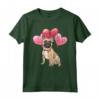 San Valentino Regalo Frenchie Palloncini Bulldog Francese Maglietta - Idea Regalo per Amanti dei Cani - Personalizzata per Compleanni e Natale