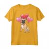 San Valentino Regalo Frenchie Palloncini Bulldog Francese Maglietta - Idea Regalo per Amanti dei Cani - Personalizzata per Compleanni e Natale