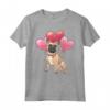 San Valentino Regalo Frenchie Palloncini Bulldog Francese Maglietta - Idea Regalo per Amanti dei Cani - Personalizzata per Compleanni e Natale