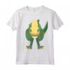 Costume di Halloween da Dinosauro TRex per Ragazzi e Bambini - Maglietta Divertente per la Festa - Ideale per Compleanno o Natale
