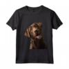 Divertente T-shirt Chocolate Lab | Labrador Retriever Dog Body Maglietta - Labrador Lover - Regalo Unico per Amanti dei Cani
