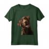 Divertente T-shirt Chocolate Lab | Labrador Retriever Dog Body Maglietta - Labrador Lover - Regalo Unico per Amanti dei Cani
