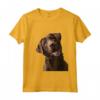Divertente T-shirt Chocolate Lab | Labrador Retriever Dog Body Maglietta - Labrador Lover - Regalo Unico per Amanti dei Cani