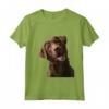 Divertente T-shirt Chocolate Lab | Labrador Retriever Dog Body Maglietta - Labrador Lover - Regalo Unico per Amanti dei Cani
