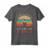 I Like Alpacas And Maybe Like 3 People - Vintage Alpaca Gift Maglietta for Animal Lovers - Funny Tee for Nature Enthusiasts