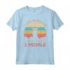 I Like Alpacas And Maybe Like 3 People - Vintage Alpaca Gift Maglietta for Animal Lovers - Funny Tee for Nature Enthusiasts