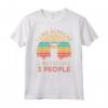 I Like Alpacas And Maybe Like 3 People - Vintage Alpaca Gift Maglietta for Animal Lovers - Funny Tee for Nature Enthusiasts